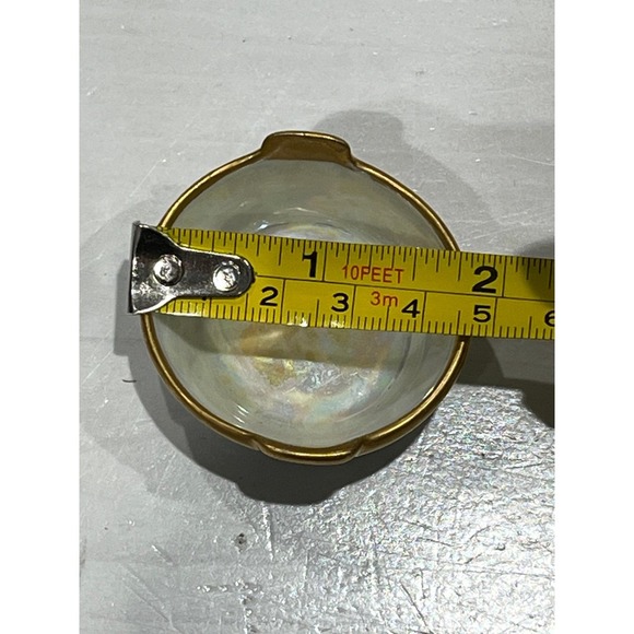 Vintage round porcelain Salt‎ Cellar bundle of 4 Open Salt cellars - Picture 6 of 7